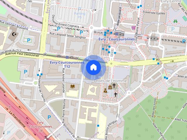 1 bedroom apartment for rent in Evry