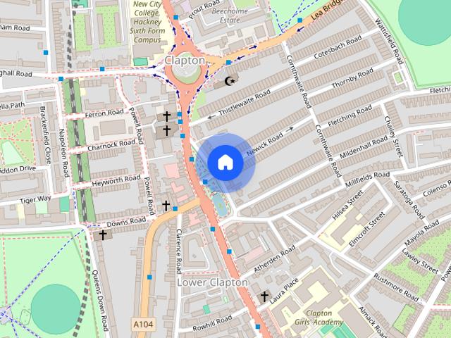 1 bedroom apartment for rent in Hackney Downs, London