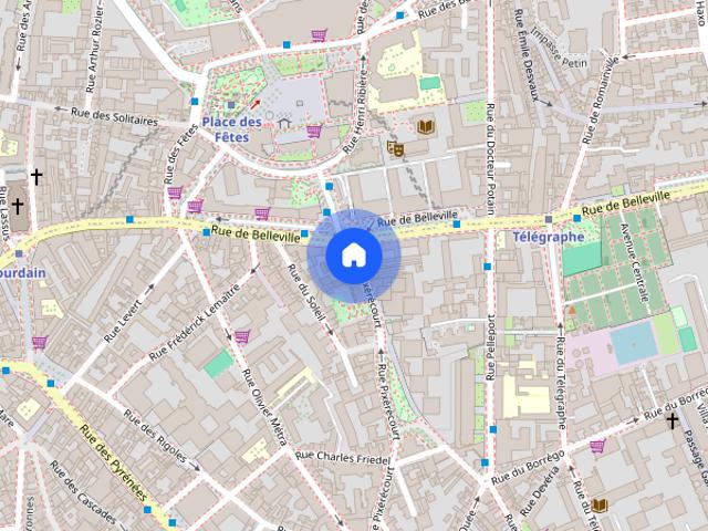 1 bedroom apartment for rent in Paris