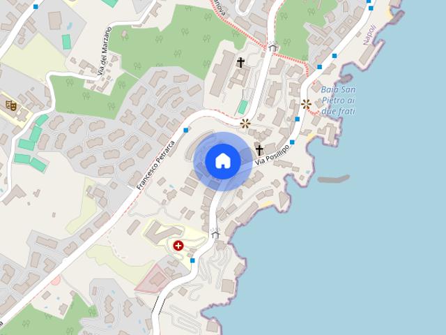 1 bedroom apartment for rent in Posillipo, Naples