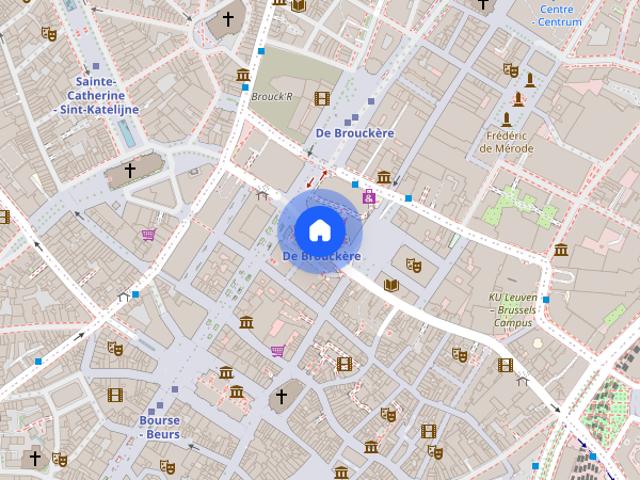 1 bedroom apartment for rent in Quartier du Centre