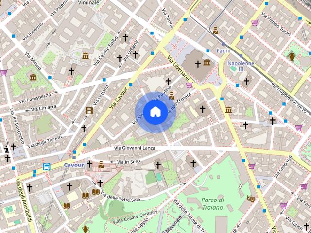 1 bedroom apartment for rent in Rome