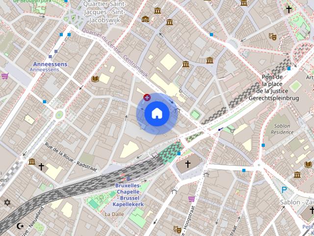 1 bedroom apartment for rent in Stalingrad, Brussels