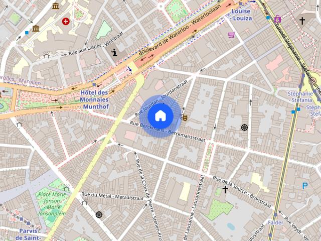1 bedroom apartment for rent in Saint Gilles, Brussels