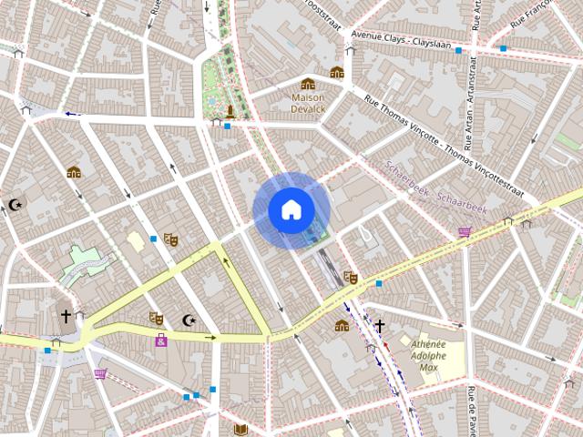 1 bedroom apartment for rent in Saint Josse, Brussels