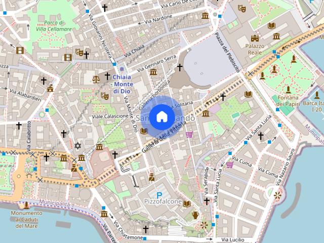 1 bedroom apartment for rent in San Ferdinando, Naples