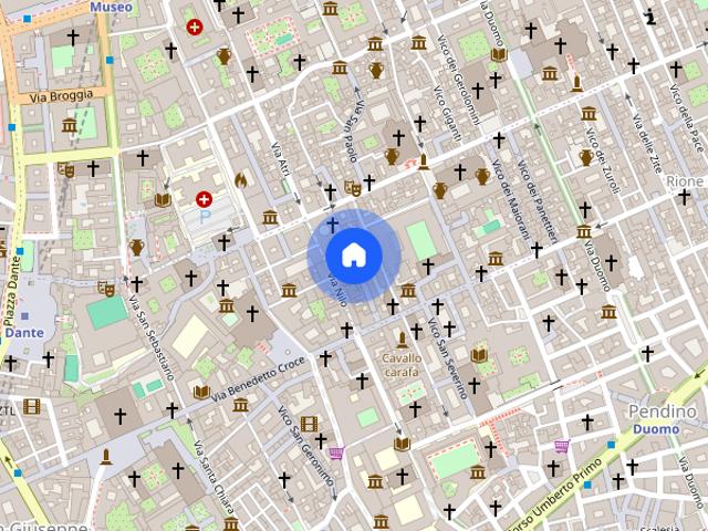1 bedroom apartment for rent in San Lorenzo, Naples