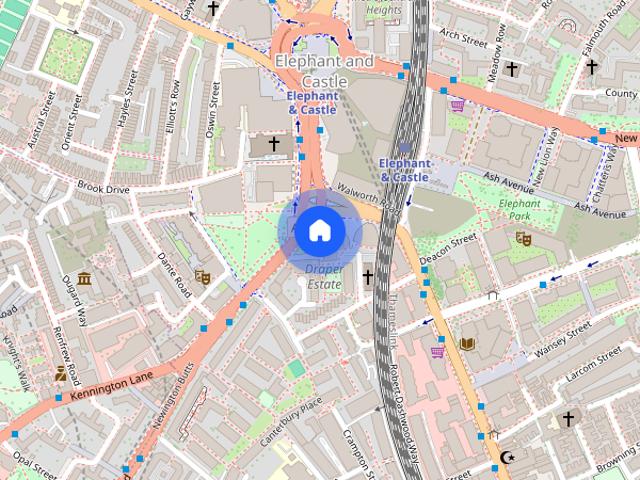 1 bedroom apartment for rent in Walworth, London