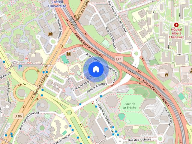 1 bedroom apartment in Créteil