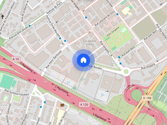 1 bedroom apartment in Palaiseau