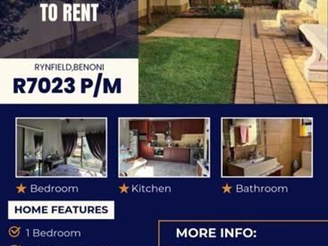 1 Bedroom Apartment in Rynfield