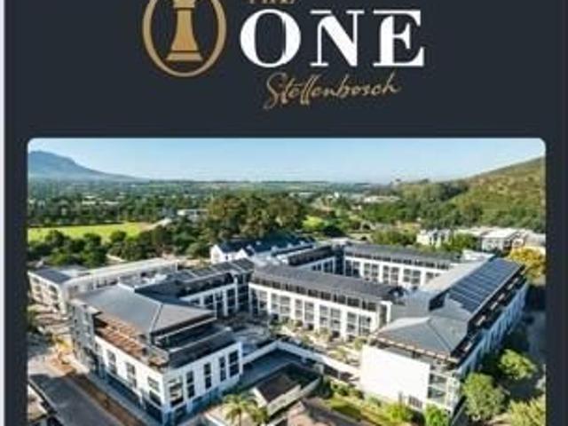 1 Bedroom Apartment in Stellenbosch Central