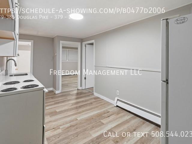 1 Bedroom Apartment in Smithfield, RI – 379 385 Douglas Pike Unit 24 | 900 Sq Ft & Professionally Managed