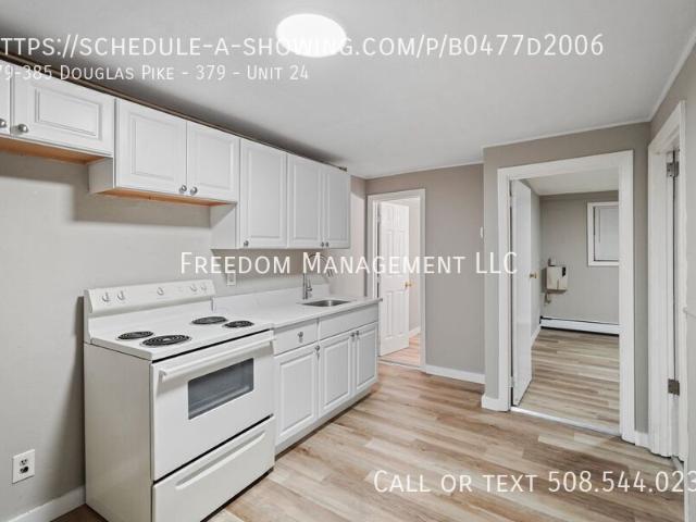 1 Bedroom Apartment in Smithfield, RI – 379 385 Douglas Pike Unit 24 | 900 Sq Ft & Professionally Managed