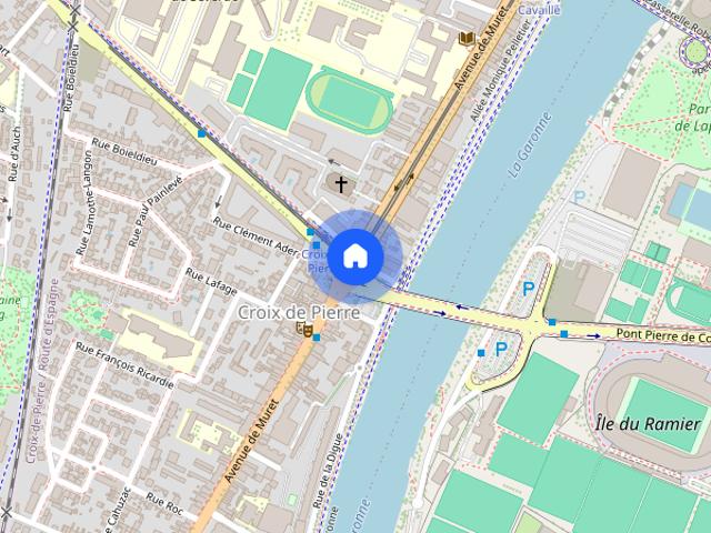 1 bedroom apartment in Toulouse