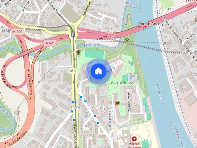 1 bedroom apartment in Toulouse