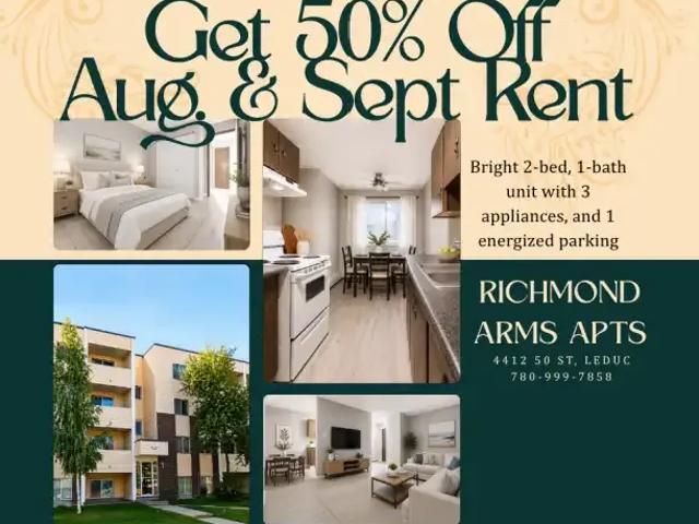 1 Bedroom Apartment Leduc AB 105198307
