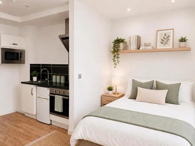 1 Bedroom Apartment To Rent In Charles Street, Bed Studio, Leicester, LE1