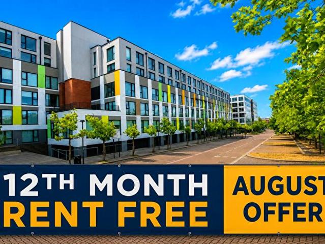 1 Bedroom Apartment To Rent In Th Month Rent Free Silbury Court, Milton Keynes, MK9