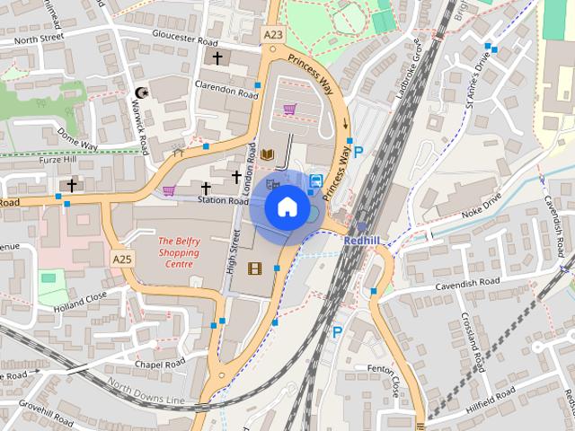 1 bedroom apartment to rent Marketfield Way, Redhill, Surrey, RH1