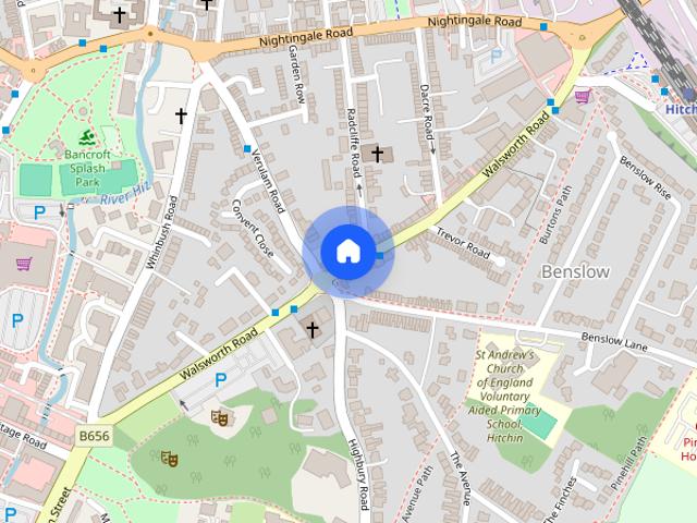 1 bedroom apartment to rent Walsworth Road, Hitchin, SG4