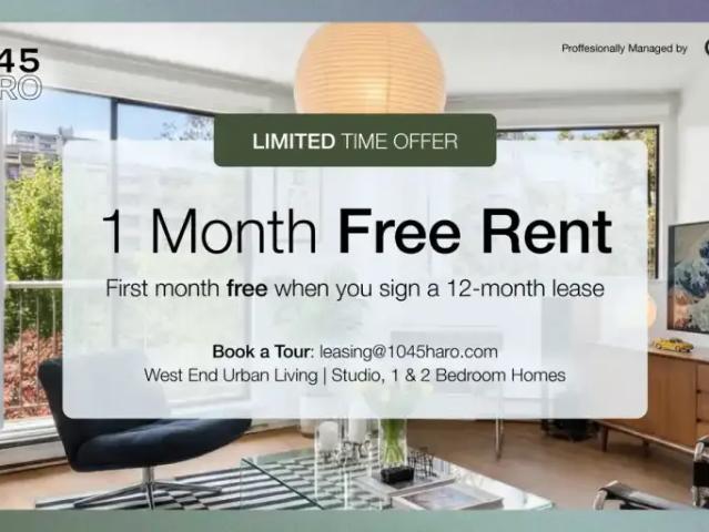 1 Bedroom Apartment Vancouver BC 105601550