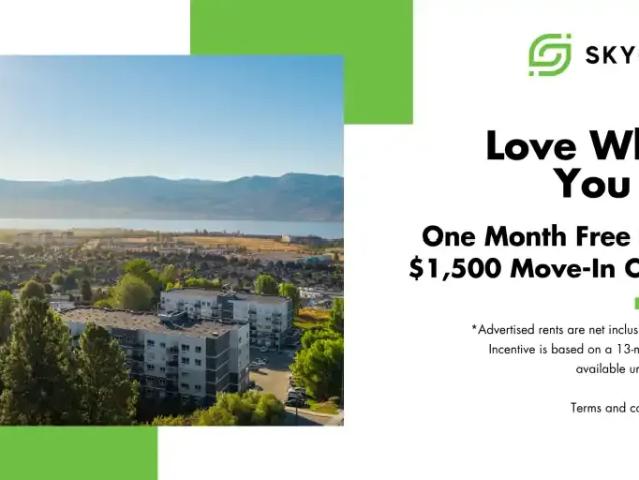 1 Bedroom Apartment West Kelowna BC 105715723