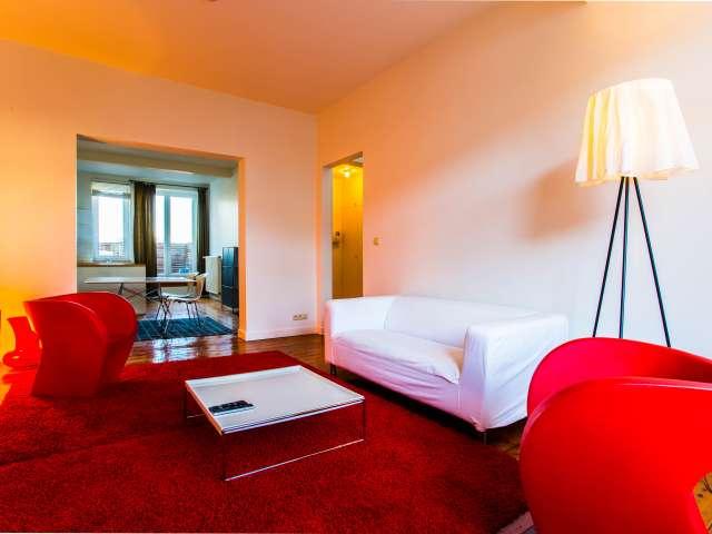 1 bedroom apartment with balcony for rent, central Brussels