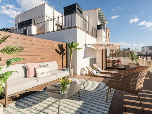 1 Bedroom Apartment with Terrace in Born, Barcelona Amsterdam Apartments for Rent