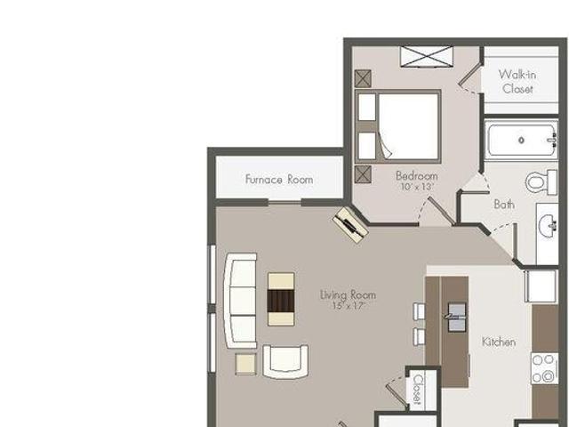 1 bedroom, Arlington Heights IL 60004 104945685