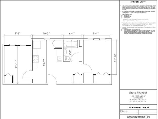 1 bedroom, Boston MA 02113 98362038