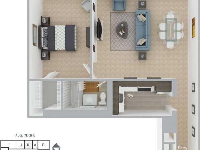 1 bedroom, Boston MA 02199 98395543