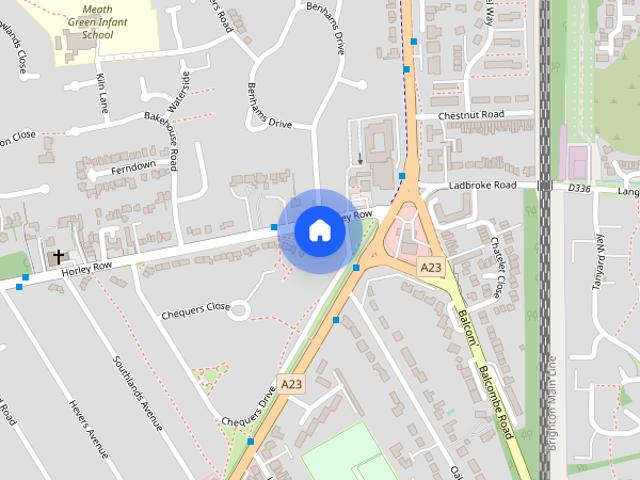 1 bedroom Ground Floor Flat in Horley