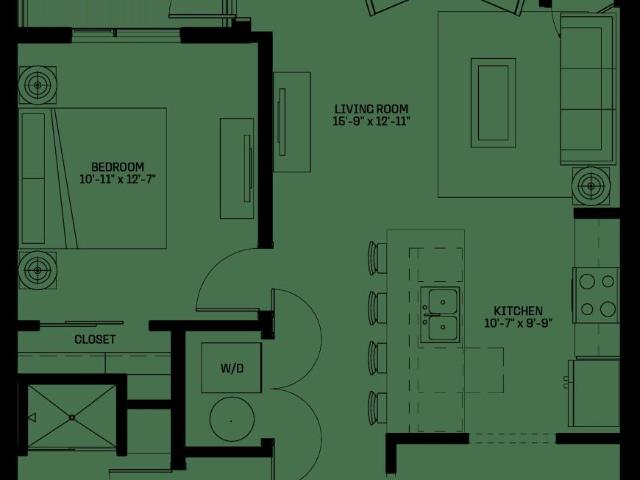 1 bedroom, Des Plaines IL 60016 104715173