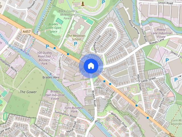1 bedroom end of terrace house to rent