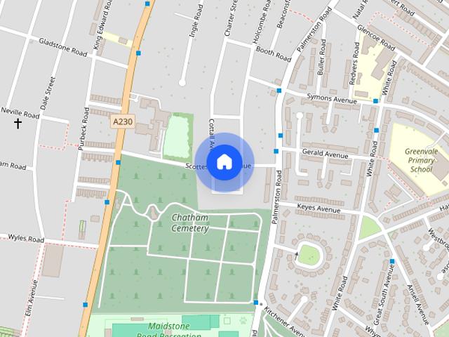 1 bedroom end of terrace house to rent