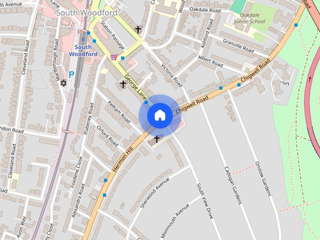 1 bedroom end of terrace house to rent