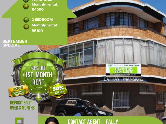 1 Bedroom Flat To Let in Fairview