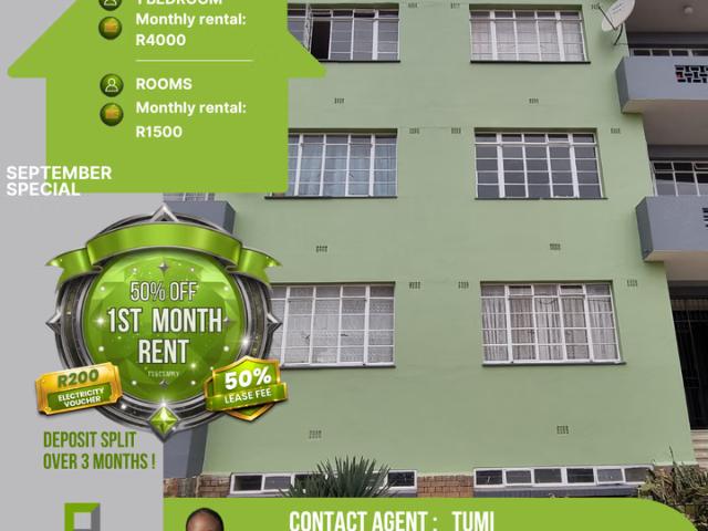 1 Bedroom Flat To Let in Rosettenville