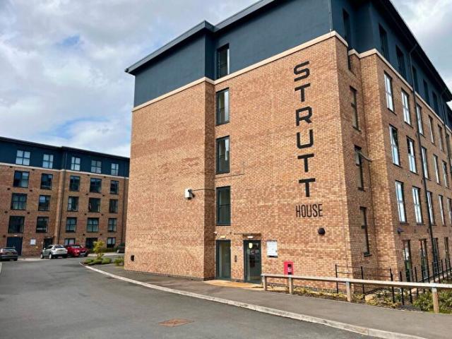1 Bedroom Flat To Rent In Strutt House, Erasmus Drive, Derby, Derbyshire, DE1