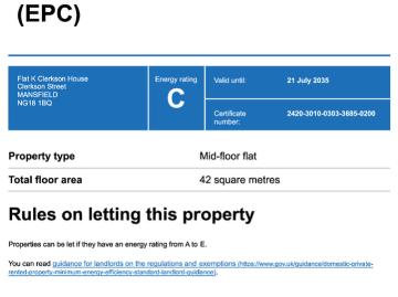 1 bedroom flat to rent