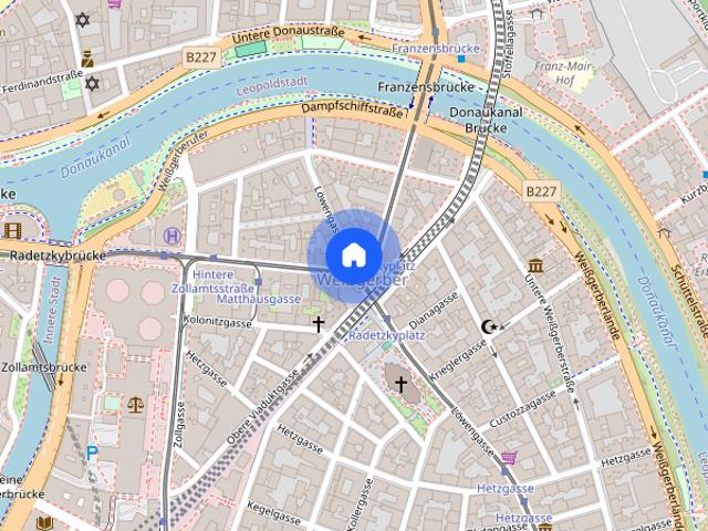 1 bedroom flat for rent in Weißgerber, Vienna
