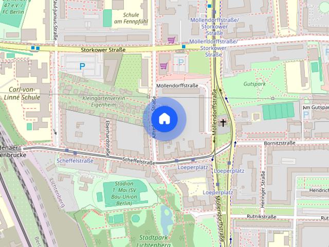 1 bedroom flat for rent in Berlin