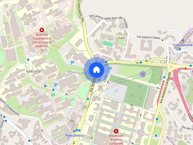 1 bedroom flat for rent in Chiaiano, Naples