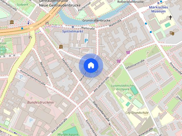 1 bedroom flat for rent in Luisenstadt, Berlin