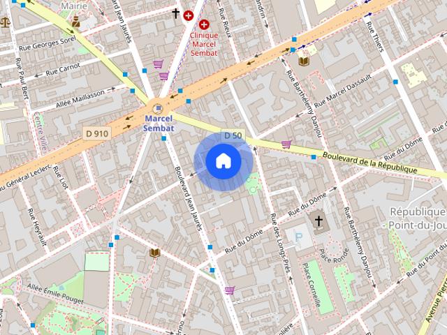 1 bedroom flat for rent in République Point du Jour, Paris