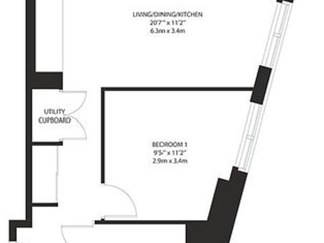 1 bedroom flat in London