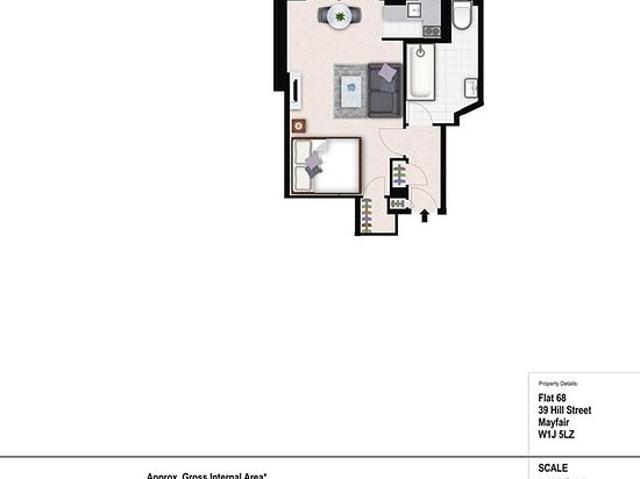 1 bedroom flat in London