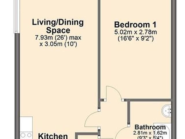1 bedroom flat in Sheffield