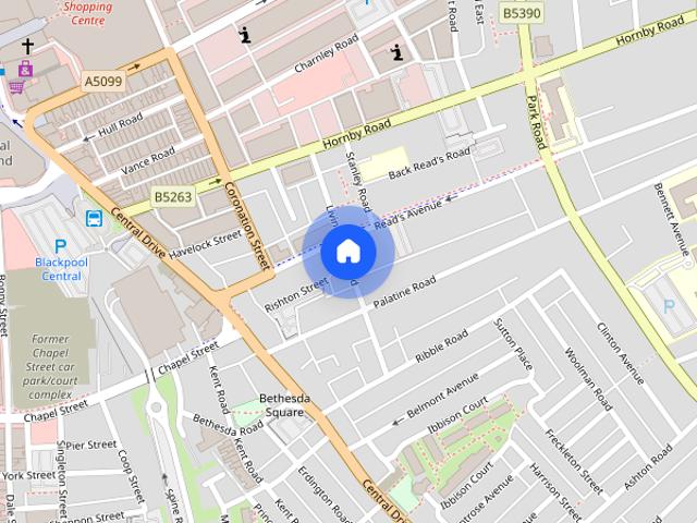 1 bedroom house of multiple occupation to rent